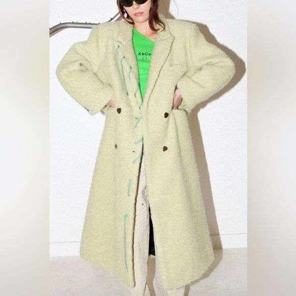 Kkco - Cord Moss Coat: Dried Eucalyptus/ size L - Picture 3 of 9